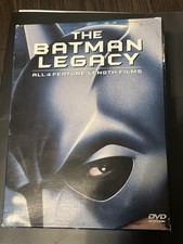 The Batman Legacy - All 4 Feature-Length Films - DVD - GOOD