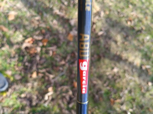NUOVA canna da colata esca vintage Abu Garcia XL plus grafite 5'6" 1 pz RARA medio atto. - Foto 7 di 19