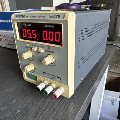 Protek  3003B - DC Power Supply, 0-30V / 0-3A! Tested: WORKS!