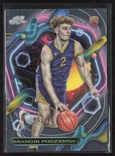 2023-24 Topps Chrome Cosmic #167 Brandin Podziemski RC