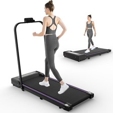 2 in 1 Portable Treadmill Walking Pad Remote Control Under Desk Remote Black