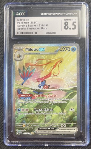 Milotic ex graded CGC 8.5 for sale on eBay