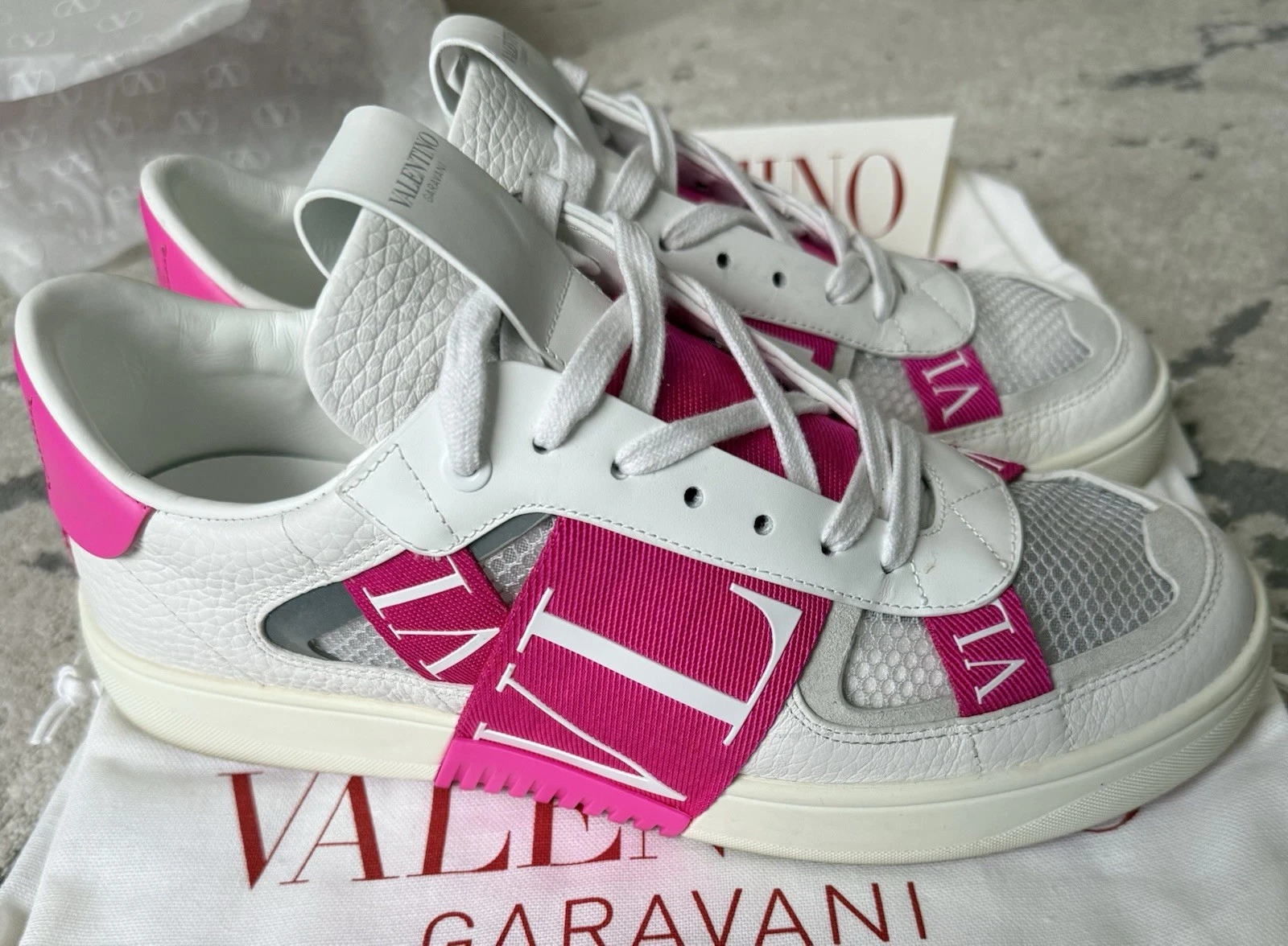 Valentino — Men’s Valentino Garavani Low-Top Vl7N Sneaker With Bands Size 41 Limited Edition