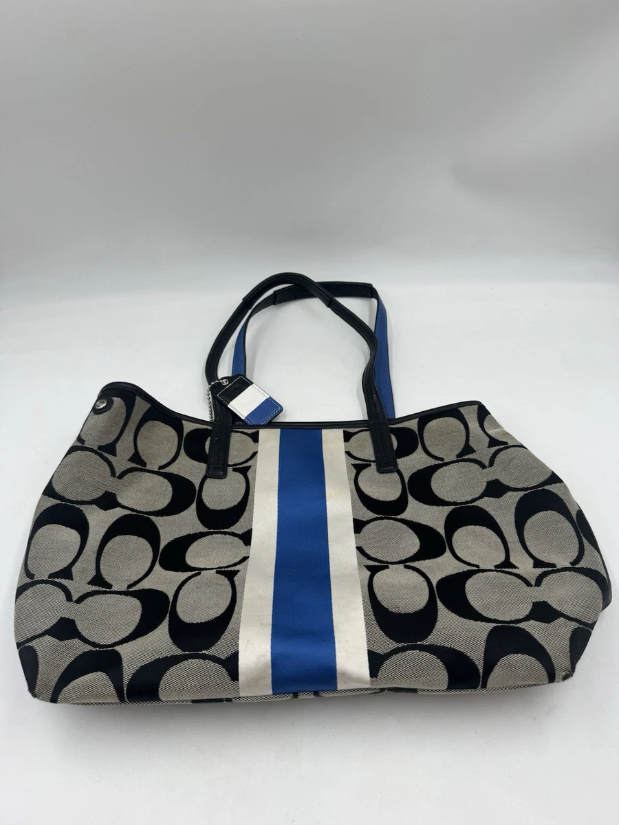 【未使用級✨】 COACH Signature Tote Bag ハンプトンズ Coach Hampton Tote Blue Bags & Handbags for Women for sale | eBay