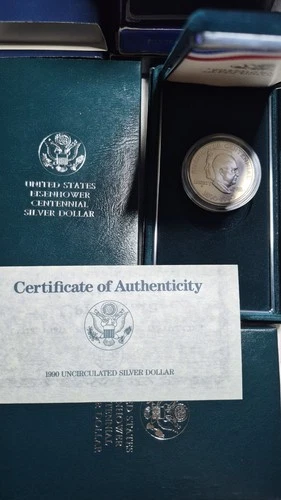 1990-W Eisenhower Commemorative Dollar — photo from another recent sale
