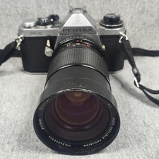 Vintage Asahi Pentax ME 35mm Film SLR Camera w/ Vivitar 28-85mm f/2.8-3.8 Japan