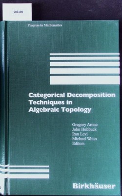 Categorical decomposition techniques in algebraic topology. International Confer