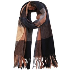 Classic Plaid Scarf - Warm Large Oversized Scarves Shawl Wrap Gift for Women ...