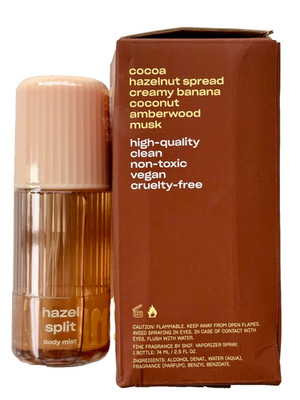 Snif HAZEL SPLIT Body & Hair Mist  2.5 Oz  ~ Hazelnut/Choc.