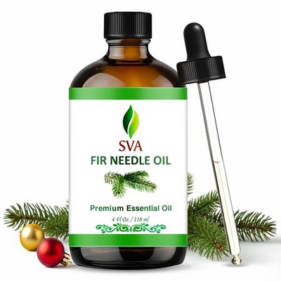 SVA Fir Needle Essential Oil   4 Fl Oz   100% Natural Fir Needle Oil  for Dif...