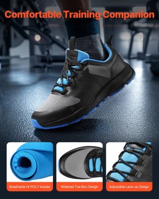 Cross Training Shoes, M Width Sneakers US Size 8, Wide Toe Box Shoes With Arch S