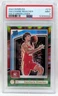 2024-25 Donruss - Zaccharie Risacher Holo Green Laser RC #219 - PSA 9 MINT
