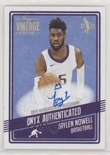 2021-22 Onyx Vintage Auto Jaylen Nowell #VAJN Auto 8k4