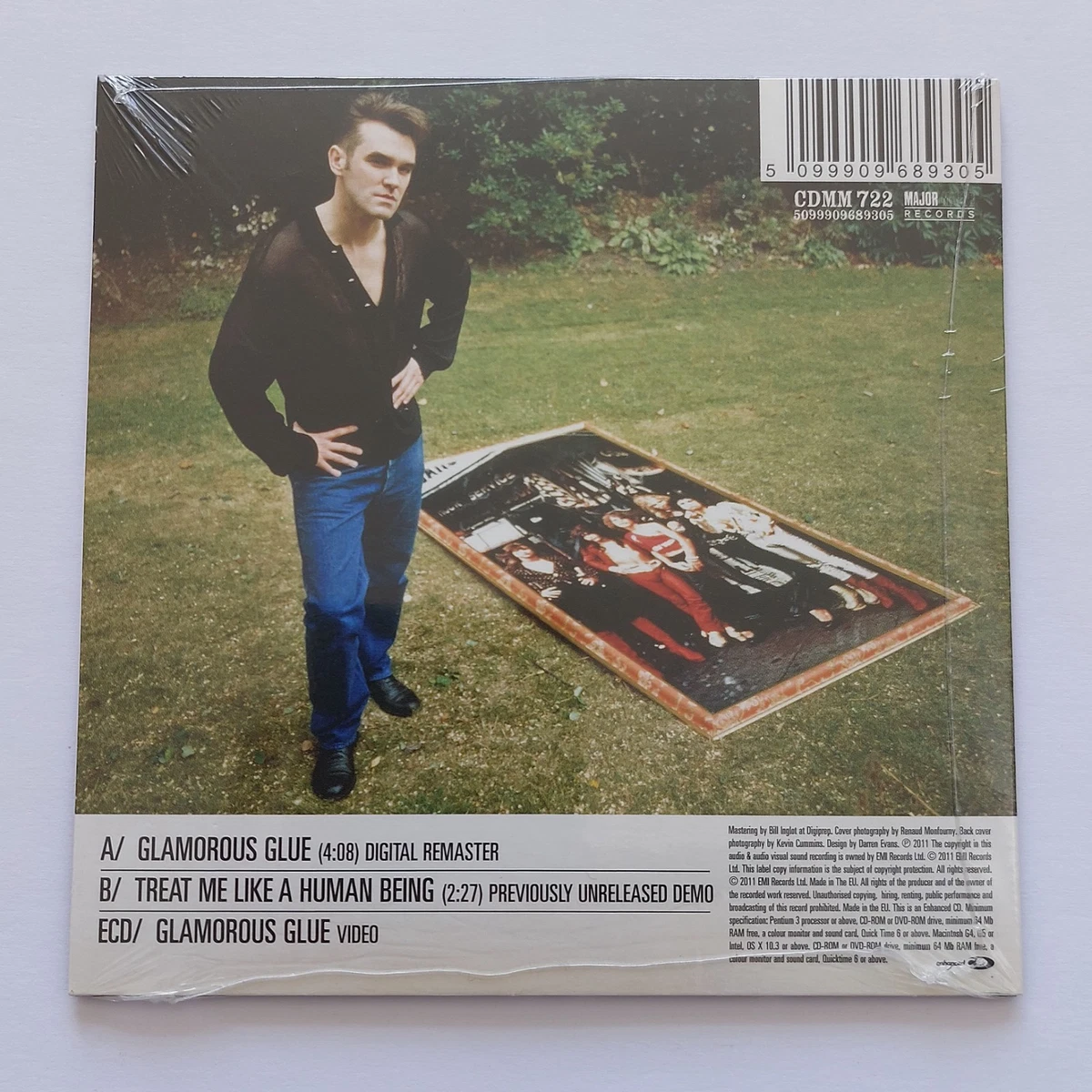 MORRISSEY - Glamorous Glue - CD Single (2011) SEALED