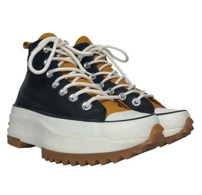 Converse Run Star Hike Hi Platform Sneakers 568649C Size 5