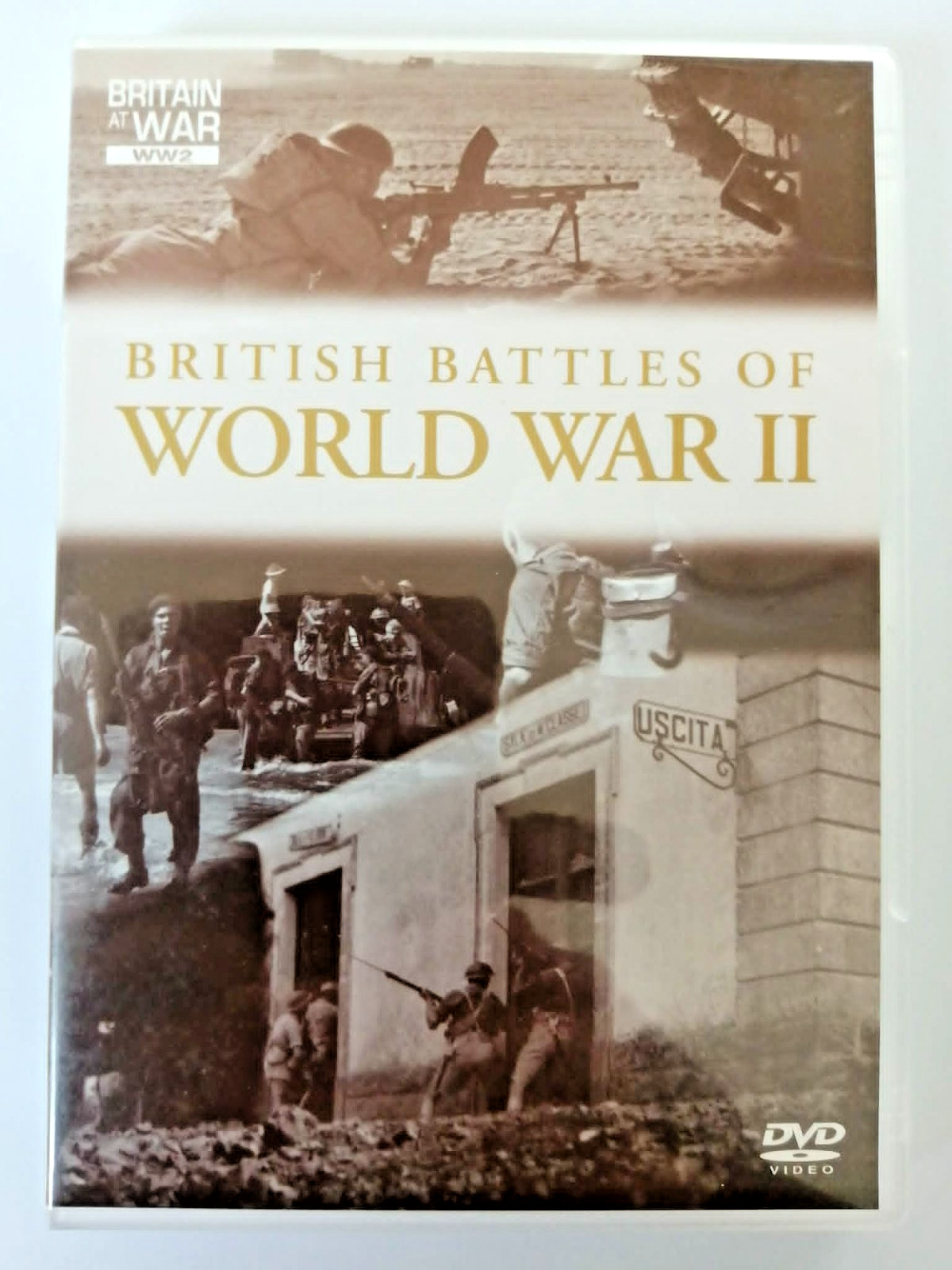 DVD British Battles of World War II. Dunkirk. Battle of Alamein. Op. Overlord