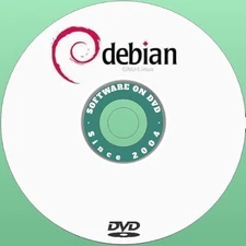 Latest New Release Debian Linux Gnome OS Operating System for PC on DVD