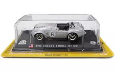 1/43 1966 Shelby Cobra 427 SC Silver World Racing Car Collection Diecast