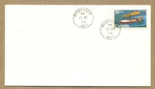 CANADA 1979 Aircraft Boats VICKERS VEDETTE. Sc845 RIDGETOWN ON Post Mark 35¢ FDC