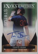 2011 Donruss Elite Extra Edition Prospects 24/25 Travis Shaw #78 Auto 0c6