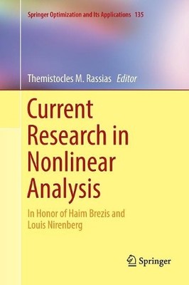 Current Research in Nonlinear Analysis - 9783030078614