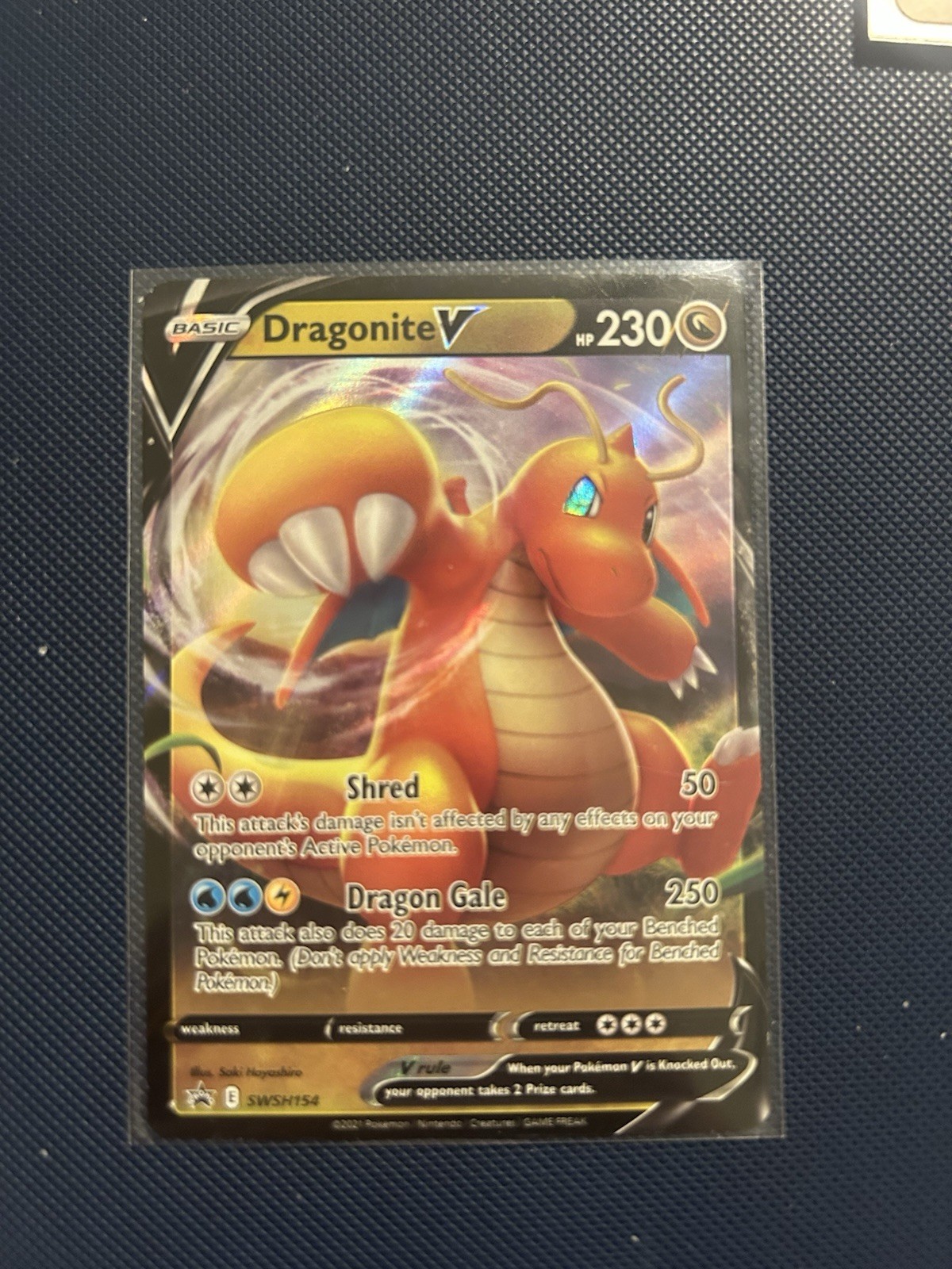 Dragonite V SWSH154 SWSH: Sword & Shield Promo Cards Holo NM