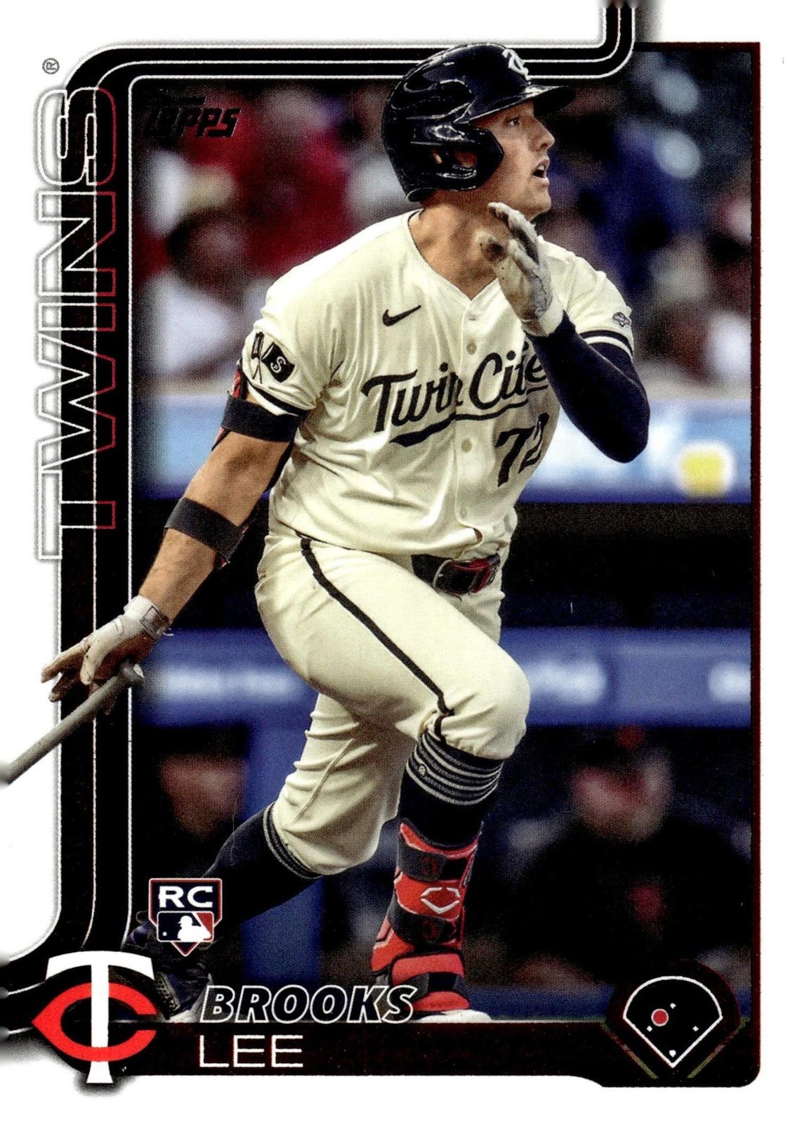 2025 Topps #317 Brooks Lee Holo Foil