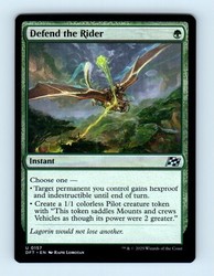 Defend the Rider 157 Uncommon Aetherdrift