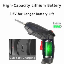 Electric Screwdriver Hand Impact Drill Tool Dual Purpose Electric Driver