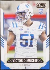 2021 Score #397 Victor Dimukeje Football NM