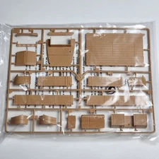 Trumpeter 01573 1/35 Russian Voroshilovets Tractor Parts D Sprue Wood Seats