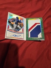 2025 Boys of Summer Sebastian Walcott Texas Rangers Rookie Card /15 Booklet Auto