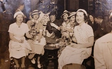 Sloppy Joes Bar Havana Cuba Photo c.1940 - The Costello Sisters Get Smashed!
