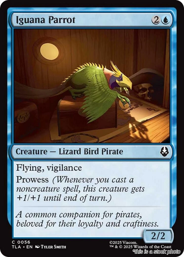 Iguana Parrot TLA 56 MTG Avatar: The Last Airbender Common EN NM - product detail image 1