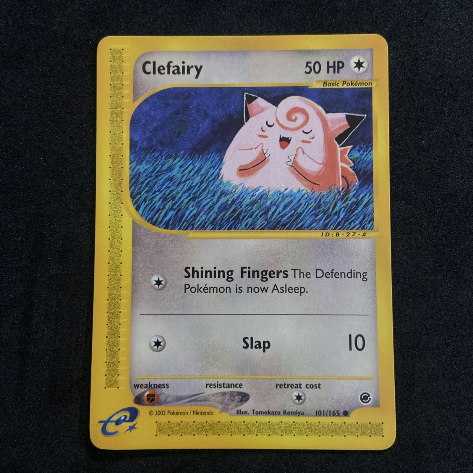 Clefairy 101/165- Pokemon Expedition Base Set -Regular NM