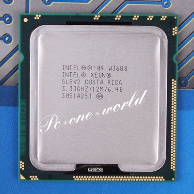 100% OK SLBV2 Intel Xeon W3680 3.33 GHz Six Core Processor CPU LGA 1366