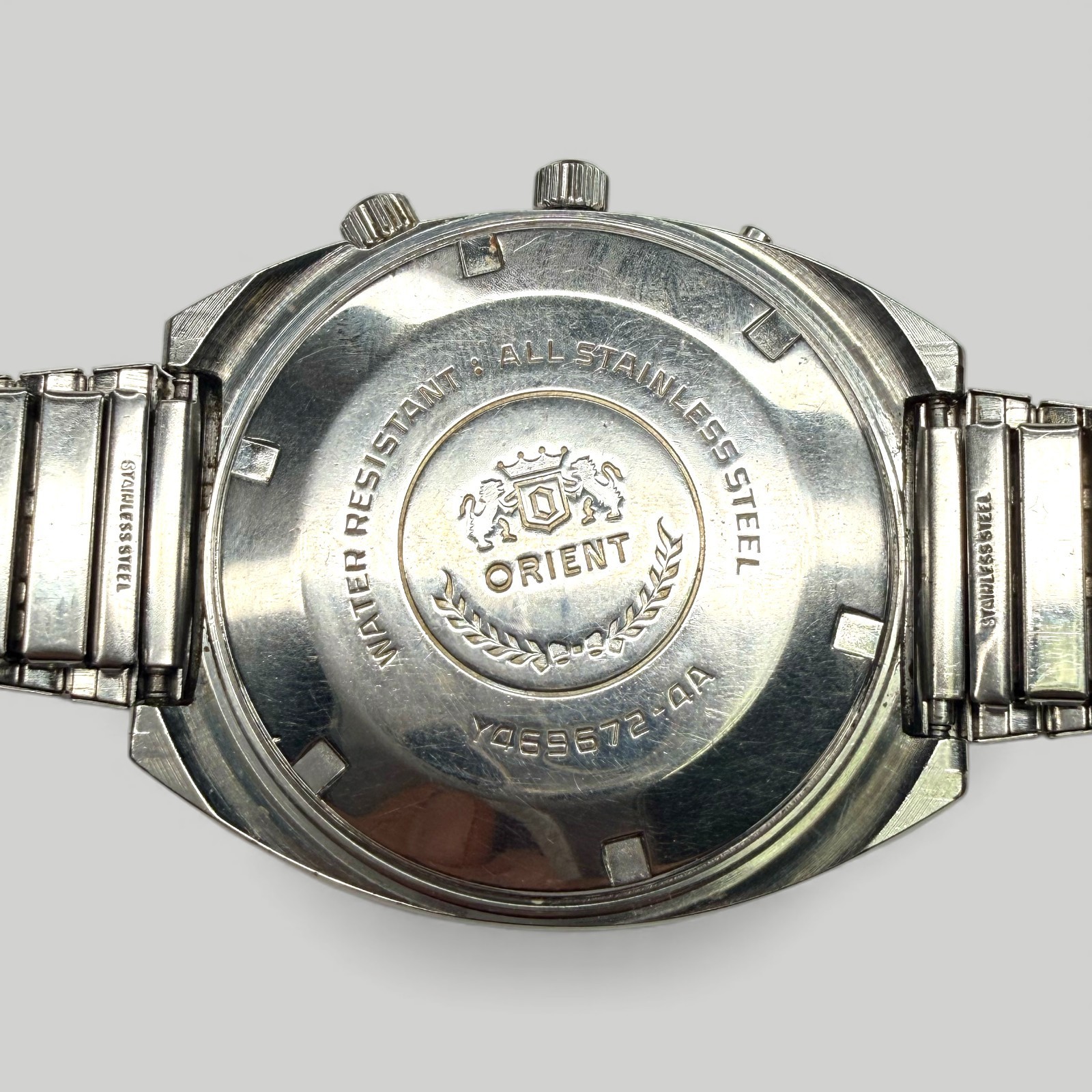 Orient Multi Year Calendar Automatic Vintage Watc… - image 6