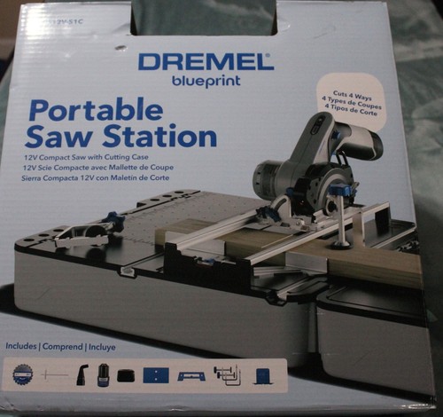 Dremel Blueprint 12-volt 2 -Amp 3-3/8-in Brushless Cordless Multi-saw CS12V-S1C - Picture 1 of 7