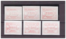Belgia RELIFIL FRAMA-ATM (1985) OA Mi 4.2 S1 xxMNH+Kongo Zair 5.2.1 xx MNH