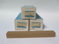 Carborundum 5/8 x 6" Combination Knife Sharpening Stones M38 Qty 18 Brand New