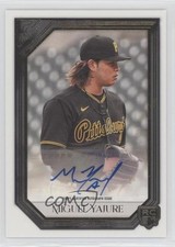 2021 Topps Gallery Rookie Auto Miguel Yajure #RA-MY Auto no9
