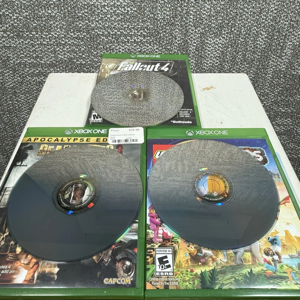 Xbox One Games Bundle Lot (3) Lego Worlds, Dead Rising 3, Fallout 4 Tested - Image 2 of 2