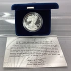2008 W Proof Silver Eagle - Box & CoA