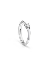Anello Solitario Salvini Desideria  Oro bianco Diamante 0,14 ct Ring
