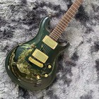 Dragon Electric Guitar Dragon Flame Maple Dragon Veneer Top Green