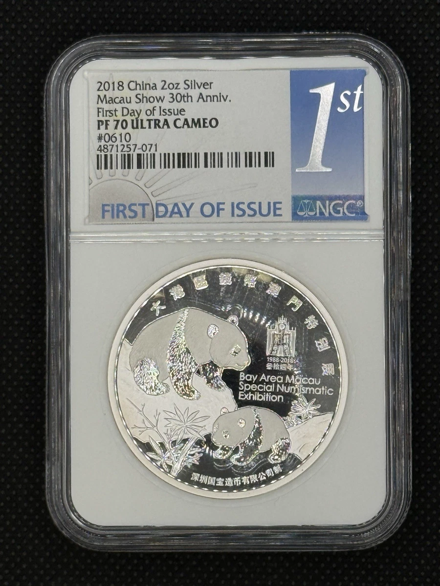 Chinese Panda NGC 2018 Silver Bullion Coins for sale | eBay