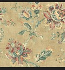 Discontinued Wallquest Jessie Wallpaper RN70907 56 sq ft /bolt Floral Beige New