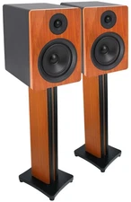 2) Rockville APM5C 5.25" Powered USB Studio Monitor Speakers+36" Premium Stands