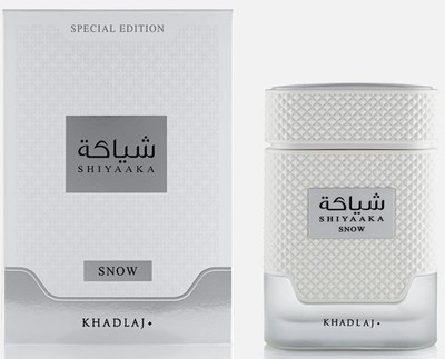 Shiyaaka Snow by Khadlaj Eau De Parfum For Men & Women Super Rich - 100 ML NEW