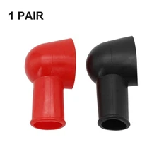 2pcs Motorcycles Battery Terminal Covers Insulating Cap Protector Accessories